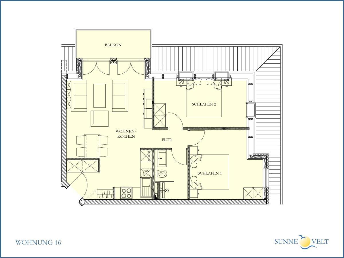 Sunnevelt-Apartment-16 Kühlungsborn Dış mekan fotoğraf